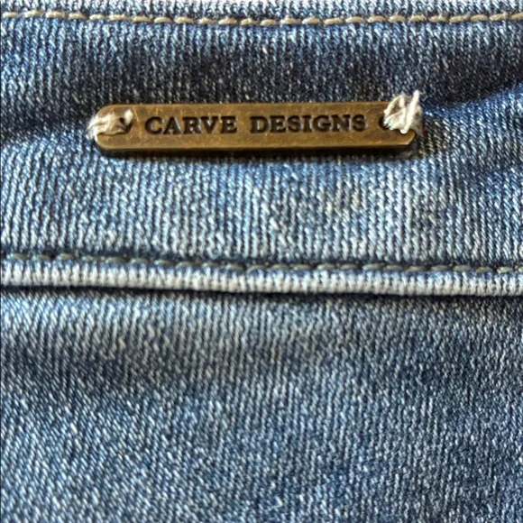 Carve Designs Blue Straight Leg Jeans - Picture 7 of 7
